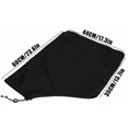 thumbnail image 3 of (Black) Leaf Vacuum Collection Bag Polyester Collection Bag Leaf Vacuum Cleaner Collection Bag with Zipper and Drawstring for Vacuums and Blowers, 3 of 4