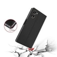 thumbnail image 5 of Para ZTE nubia Neo 5G Funda para teléfono celular Funda de cuero PU anticaída con espejo, 5 of 5