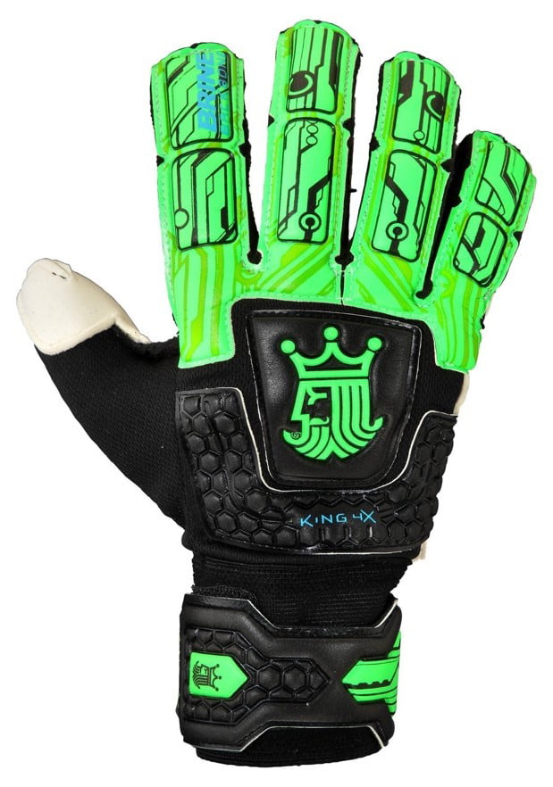Brine King Match 3X WPL Size 10 Soccer Goalkeeper Gloves Finger Save Goalie 3mm 