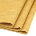 thumbnail image 4 of Unique Bargains 1 Pack Solid Color Table Runner Long Linen Table Banner Yellow 12"x71", 4 of 5