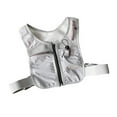 thumbnail image 3 of Siruishop Running Vest Bag Chest Pack Wearable Waistcoat for Hiking Motorcycle Jogging Gray, 3 of 8