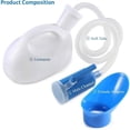 thumbnail image 4 of Blecry Portable Urinal for Women,Urinals for Women 20Ml Bottle Portable Pee Bottle Long Tube with Lid for Camping Car Travel Emergency Urination, 4 of 8