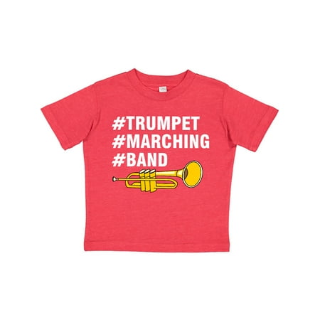 

Inktastic #Trumpet #Marching #Band Hashtag White Text Gift Toddler Boy or Toddler Girl T-Shirt