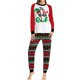thumbnail image 1 of Disfraz Premium Conjunto de pijamas navideños para padres e hijos Conjunto a juego con estampado de moda (Mujer roja-M) Ygjytge Rojo T M para Unisex, 1 of 9