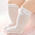 thumbnail image 3 of Miaouyo Toddler Baby Girl Socks with Bows Breathable Soft Summer Dress Socks, 3 of 5