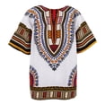 thumbnail image 3 of 2x Ropa Mujer BLESIY Africana Dashiki Tropical Étnico Bordados Geométricos Florales, 3 of 8