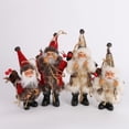 thumbnail image 2 of Christmas Santa Claus Doll Toy Christmas Tree Ornaments Decoration Exquisite For Home Xmas New Year Gift, 2 of 6