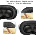 thumbnail image 2 of APEXINNO Facial Interface Face Pad Cover Compatible with Meta Quest 3S Accessories,Including 2 Pcs Face Pad Replacement,Light Pad and Lens Cover Only for Meta Quest 3S, 2 of 6