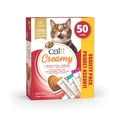 thumbnail image 1 of Creamy Assorted Lickable Cat Treats, 50 Pk, Pack 2, 1 of 5