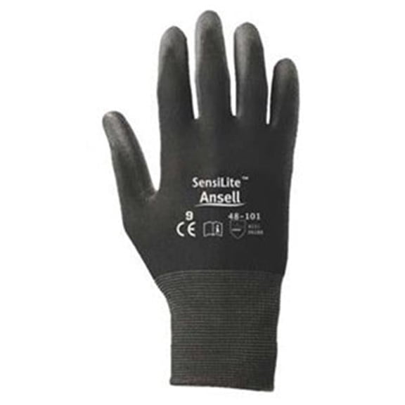 Ansell 012-48-101-7 288487 7 Sensilite Blacknylon Lined
