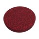 thumbnail image 1 of Balery Burgundy Floral Fundas de asiento para taburete de bar redondo de tela de terciopelo ajustables que protegen de arañazos y manchas para sillas de 14 a 17 pulgadas.-13 inch, 1 of 7