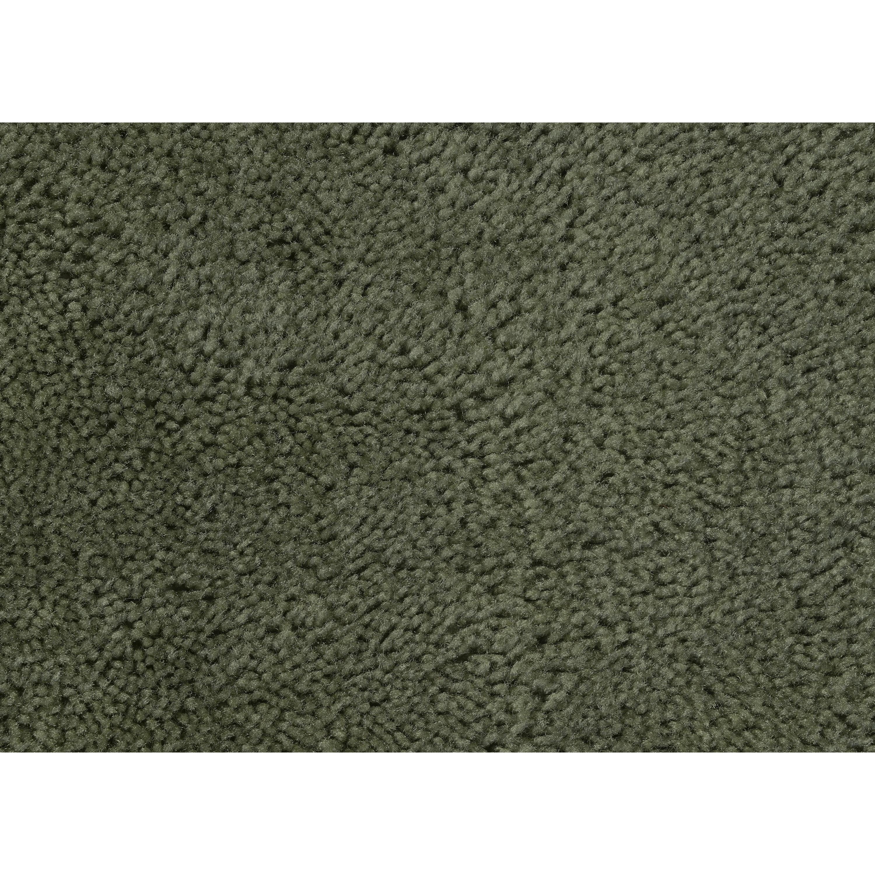 Garland Rug Traditional Washable Bath Rug Set, 5 Piece Set (2 Bath Rugs, Contour, Lid, & Runner) Deep Fern