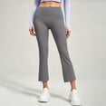 thumbnail image 5 of JOANKDMI High Waisted Bootcut Yoga Pants for Women Tummy Control Cropped Flare Leggings Athletic Workout Activewear Stretch Trousers for Gym Running Everyday Wear, 5 of 6
