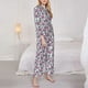 thumbnail image 3 of Balery Baby Cow Conjunto de Pijama con Estampado para Mujer, Conjunto de Dos Piezas con Manga Larga, Ropa de Dormir Suave con Bolsillos, Pijamas Cómodos-Medium, 3 of 7