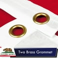 thumbnail image 3 of G128 - Wholesale LOT 3' X 5' USA AMERICAN & California STATE FLAG Republic CA USA Flag, 3 of 8