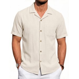 Gents Bliss Men's Linen Blend Casual Shirt