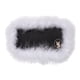thumbnail image 5 of Almohadilla antideslizante de plumas para teléfono celular, soporte de silicona para decoración interior de coche Negro, 5 of 9