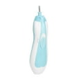 thumbnail image 4 of BIMZUC 6-in-1 Electric Baby Nail Trimmer Kit Safe Infant Nail File with LED Light Whisper Quiet Motor 6 Grinding Heads Portable Manicure Pedicure Set for Newborn Toddler Adult Blue, 4 of 9