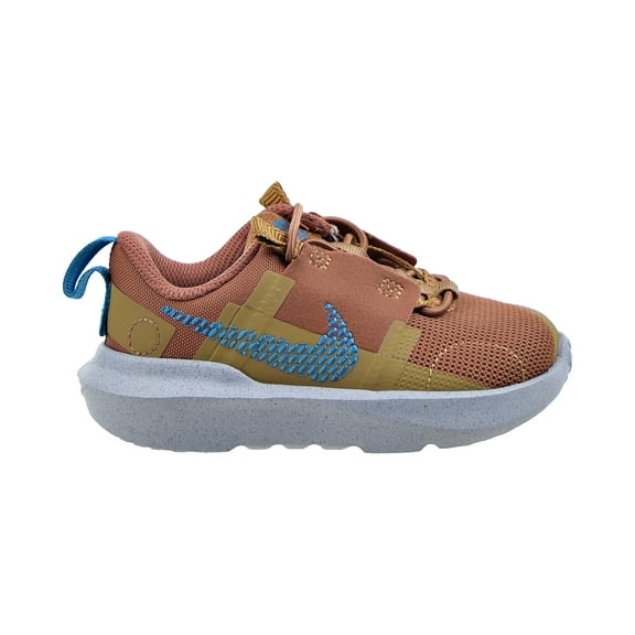 Nike Crater Impact (TD) Toddler's Shoes Mineral Clay-Elemental Gold-Blue db3553-201