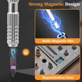 thumbnail image 6 of YTAKY Magnetic Screwdriver 40 in 1, multi-purpose Ratchet Screwdriver Set, tool kit for home with Detachable Ratchet Handle, Portable Home Repair & DIY Project., 6 of 8