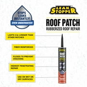 Leak Stopper Roof Patch, Black, 10 oz Tube
