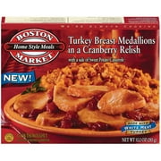 Boston Market Home Style Meals: In Cranberry Relish W/Sweet Potato Casserole Turkey Medallions, 10 oz