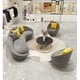 thumbnail image 3 of Nordic beauty salon reception sofa arc simple modern special-shaped luxury shop small sofa clothing store net red My Lux Decor Round, 3 of 25