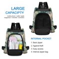 thumbnail image 6 of FORMRS Women's Travel Backpack Purse Anti-Theft Hidden Pockets Casual Shoulder Bag, Floral Forest Pattern, 6 of 7