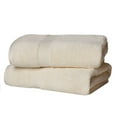 thumbnail image 2 of Superior 800 GSM Egyptian Cotton Heavyweight Bath Towel Set of 2, Cream, 2 of 7
