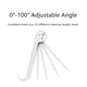 thumbnail image 4 of Soporte Para Teléfono De Tableta Soporte De Escritorio Universal Portátil Ajustable Para Todos Los Lectores Electrónicos De Pantalla De Tableta Multiángulo De Teléfono Móvil Guardurnaity EL012244-00, 4 of 6