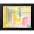 thumbnail image 2 of Goldberger, Jennifer 14x12 Black Modern Framed Museum Art Print Titled - Pastel Luxe II, 2 of 5