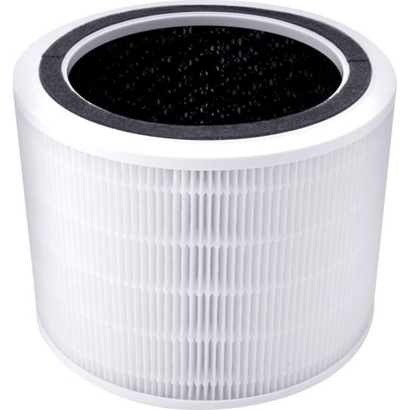Filtro purificador de aire Levoit Core 200S-P-RF redondo de 14,6 cm de alto x 18,5 cm de ancho