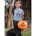 thumbnail image 2 of Halloween Girl W Witchy Costume T-Shirt Toddler -Image by Shutterstock,  3 Toddler, 2 of 4
