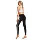 thumbnail image 3 of Pantalones deportivos elásticos para mujer para gimnasio, fitness, entrenamiento, yoga (negro, L), 3 of 8