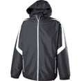 thumbnail image 1 of Chaqueta Cargador Adulto Poliéster Cremallera Completa CARBONO/ BLANCO 2XL Holloway 229059, 1 of 1
