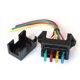 thumbnail image 3 of Portafusibles de 4 vías y 2 entradas Tablero de fusibles de circuito estándar con cable de 15 cm para camión de triciclo marino para barco de automóvil (fusible no incluido), 3 of 5