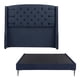 thumbnail image 1 of Cabecera Individual Sitka Azul Marino + Box Base Cama Slim, 1 of 10