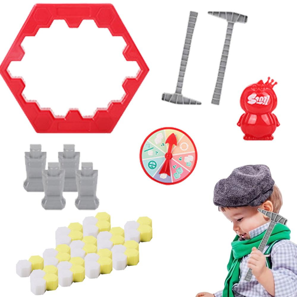 Famure IceBlock Breaking Penguin Ice Game Save Penguin Toys Ice
