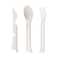 thumbnail image 2 of CRCMURE Food Clips Cutlery 4 Sets Portable Cutlery Set Spoon Fork Chopsticks Tableware Set For Celebrate Holidays Picnics Daily Use Travel Flatware Set(4 Colors), 2 of 4