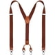 thumbnail image 1 of Tirantes para hombre, 1 Uds., anchos, 4 Clips, tirantes ajustables elásticos y duraderos, Clips de Metal fuertes (A02), 1 of 2