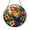 Acrylic 3.5 Inch, variant on Colorful Parrot Floral Acrylic Window Hanging, Stained Glass Style Tropical Bird Ornament, Bird Lover Gift