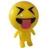 BlockBuster Costumes Light Up Emoji Emote Emoticon Cross Eyes Tongue Face Man Buddy Decoration
