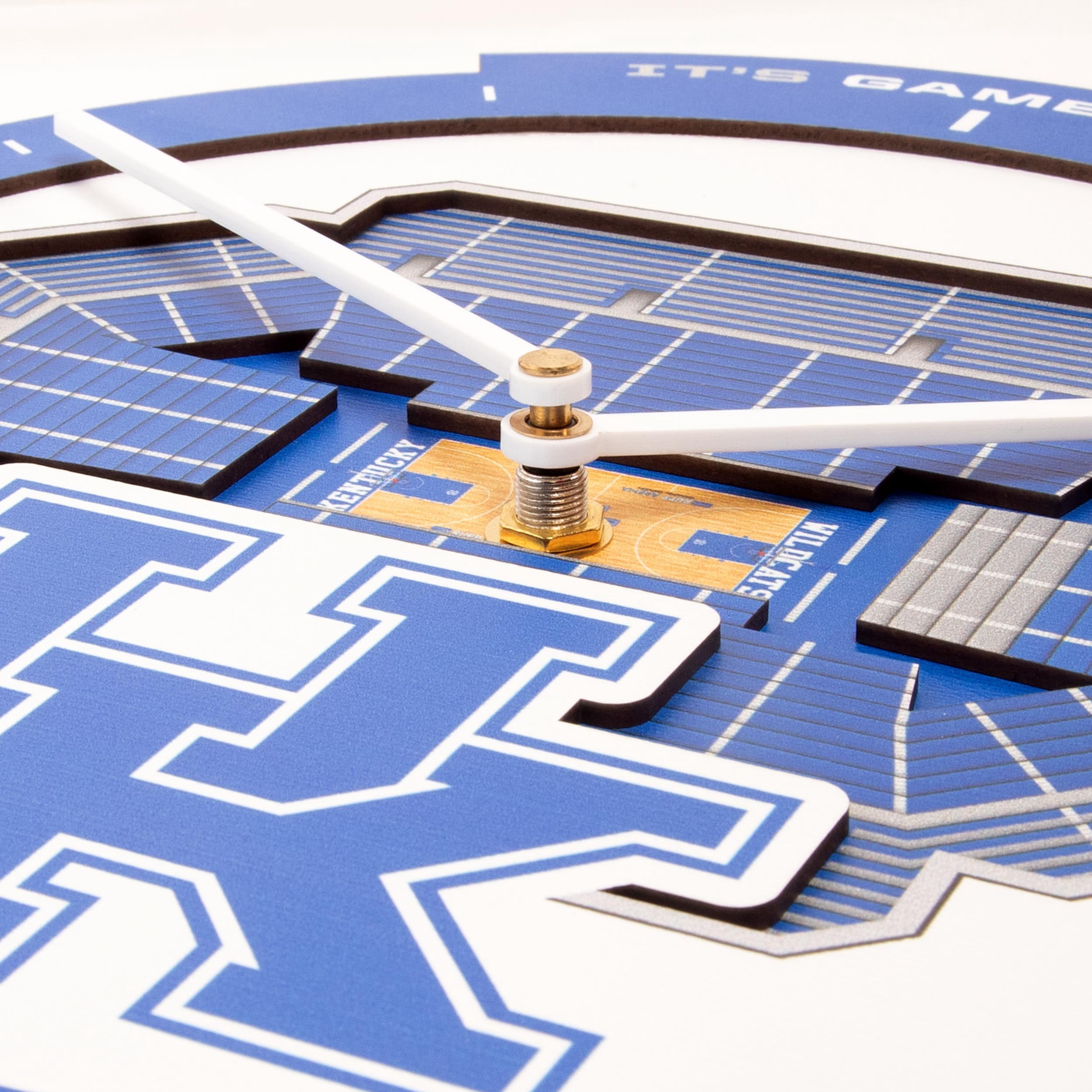 YouTheFan NCAA Kentucky Wildcats Stadiumview 3D Wall Clock