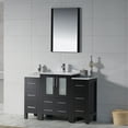 thumbnail image 2 of 48-S" Freestanding Bathroom Vanity & Vessel Sink & Mirror - Espresso, 2 of 5