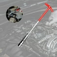 thumbnail image 1 of Llave de tubo para bujías, herramienta de extracción e instalación para taller. Manga 16 cm, 1 of 8