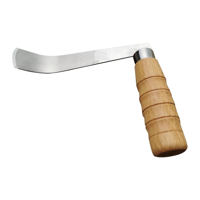 Durian de acero Durian Peel Break Tool Apertura fácil Mango de madera Manual Durian Shelling para comestibles Restaurante Cocina