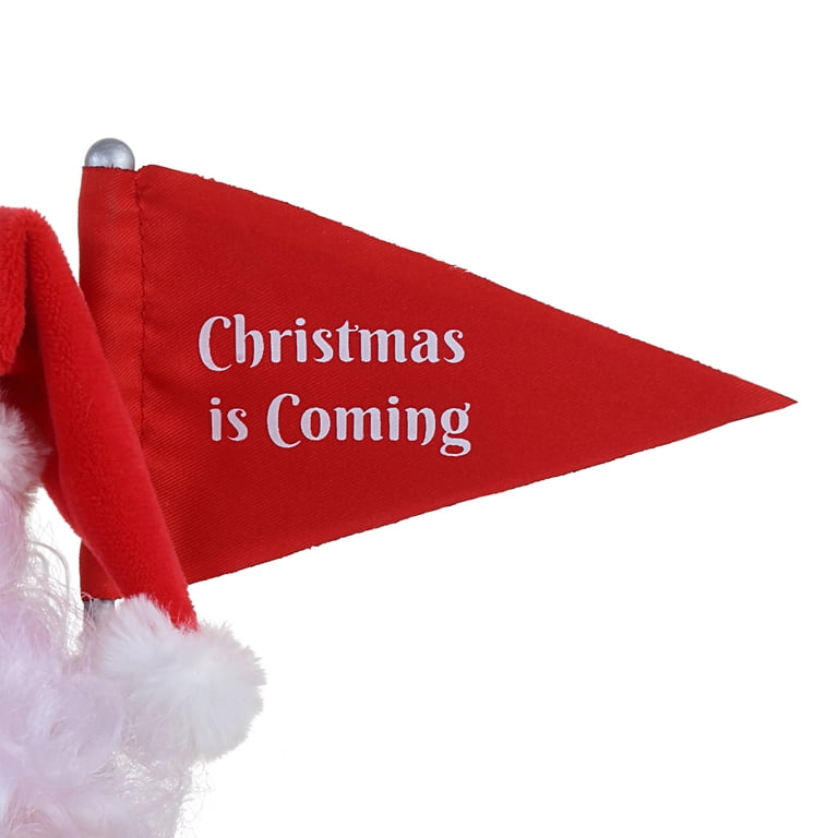 Mr. Christmas Scootin' Santa Animated Musical Figurine, 14.5 Inch