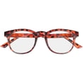thumbnail image 4 of Bklyn, Sterling, Adult, Unisex, Plastic, Plano Blue light Readers, Totoise, 1 Pair, 4 of 5