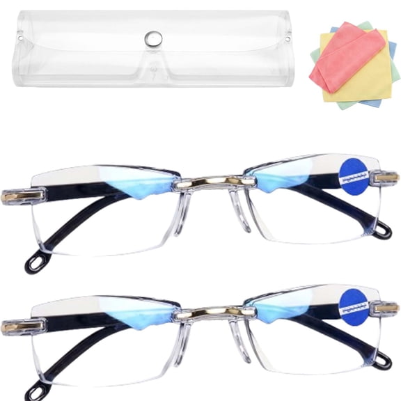 Auto Adjusting Eye Glasses For Near And Far,Self Adjusting Smart Glasses,Blue Glasses Self Adjusting Women Men