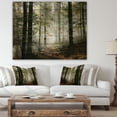 thumbnail image 4 of Design Art - Lumière dans une Forêt d'Automne Dense avec Brouillard, 4 of 5